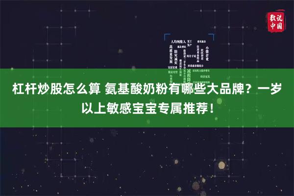 杠杆炒股怎么算 氨基酸奶粉有哪些大品牌？一岁以上敏感宝宝专属推荐！