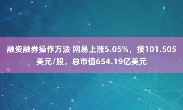 融资融券操作方法 网易上涨5.05%，报101.505美元/股，总市值654.19亿美元